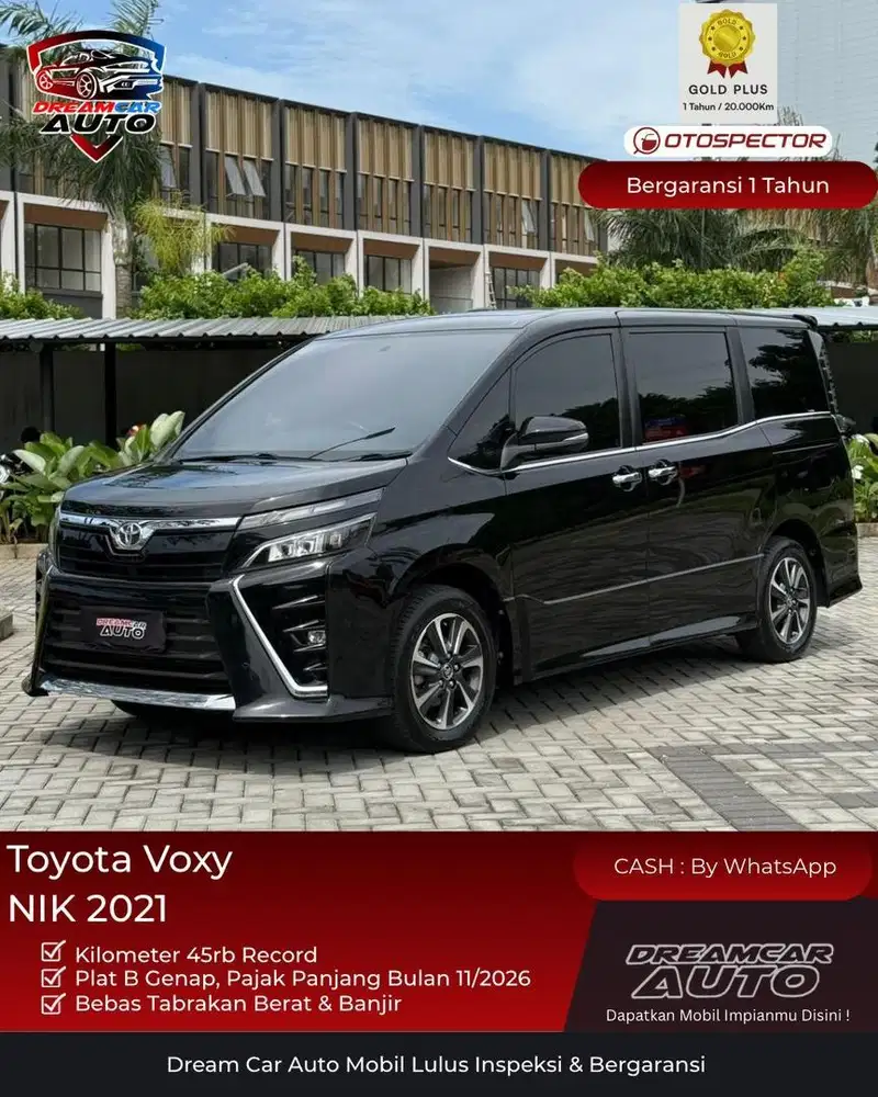 Toyota Voxy Nik 2021 Panoramic Sunroof Low Km Nissan Serena Hws autech
