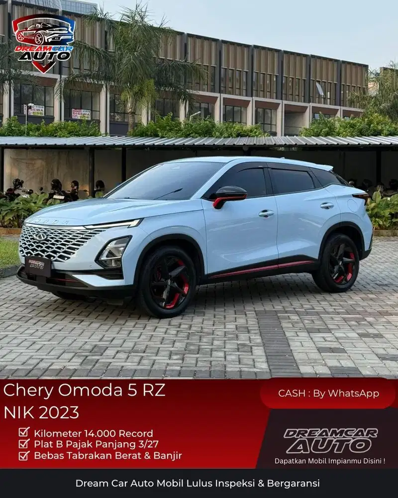 Chery Omoda 5 Rz Biru no repaint nik 2023 / 2024 MG HS