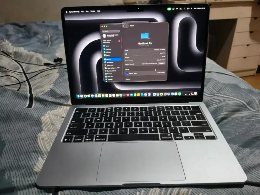 MacBook air M4 garansi