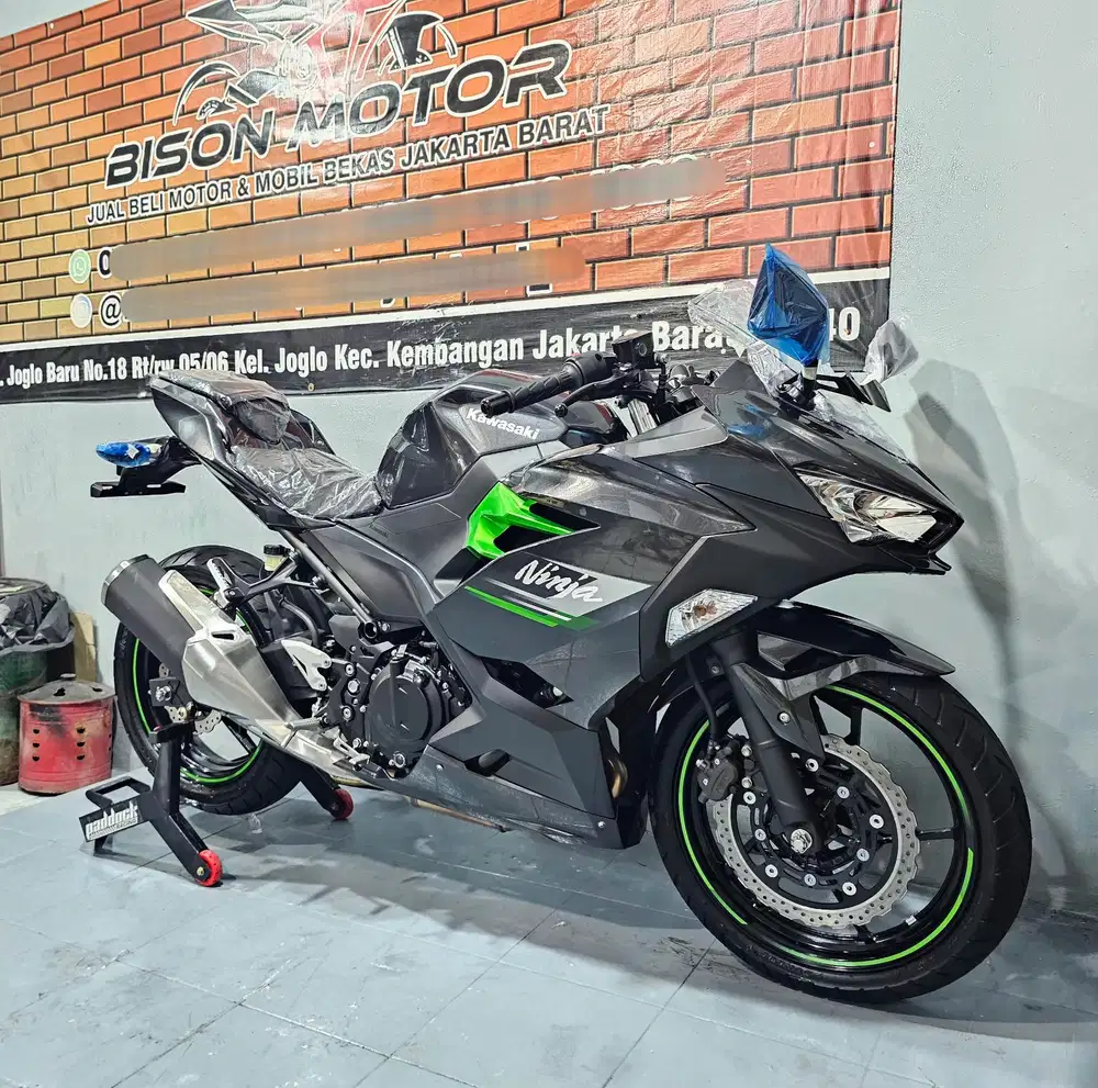 Km 340 perak! Tdk jd pake! KAWASAKI NEW NINJA 250 FI 2026 Pjk ON 250fi