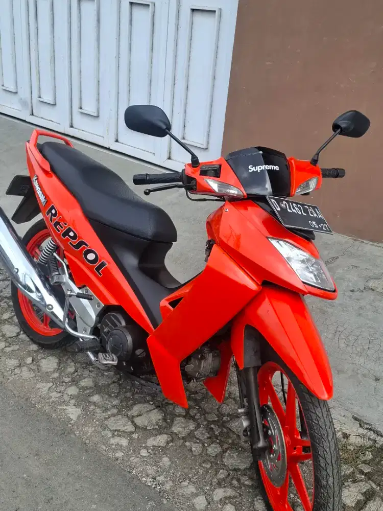 Kawasaki ZX 130cc orange