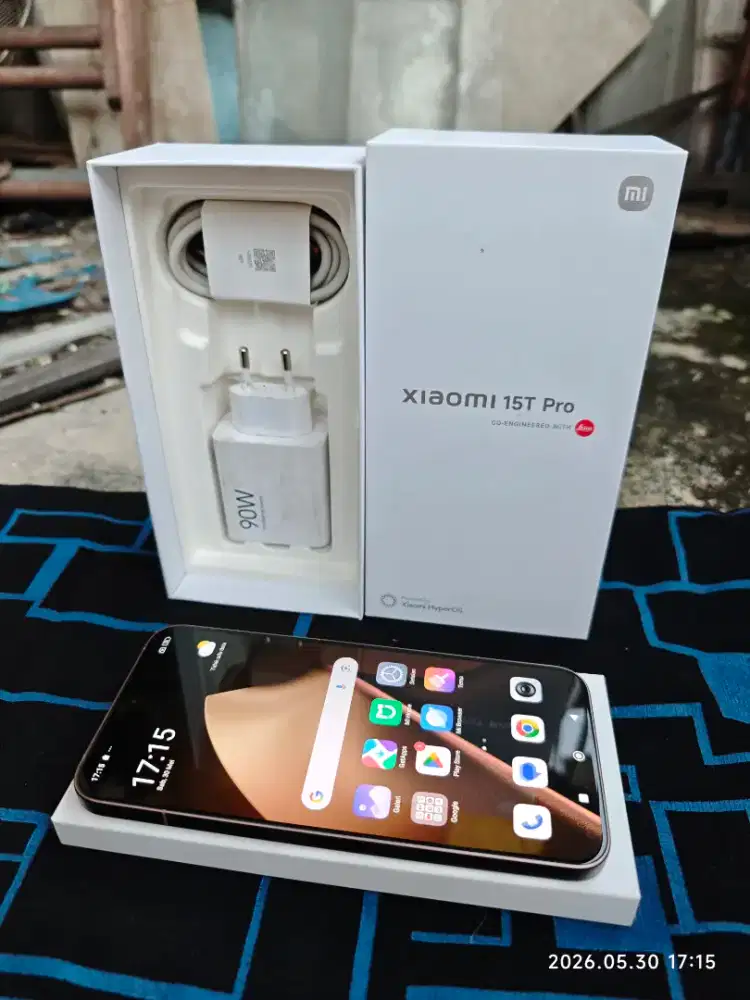 Xiaomi 15T Pro 12/512 Fullset ori segel mulus garansi On 2028