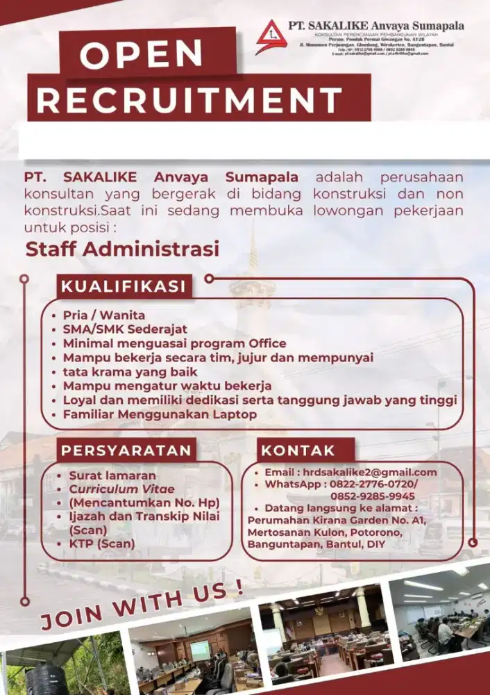 Loker SMA sederajat