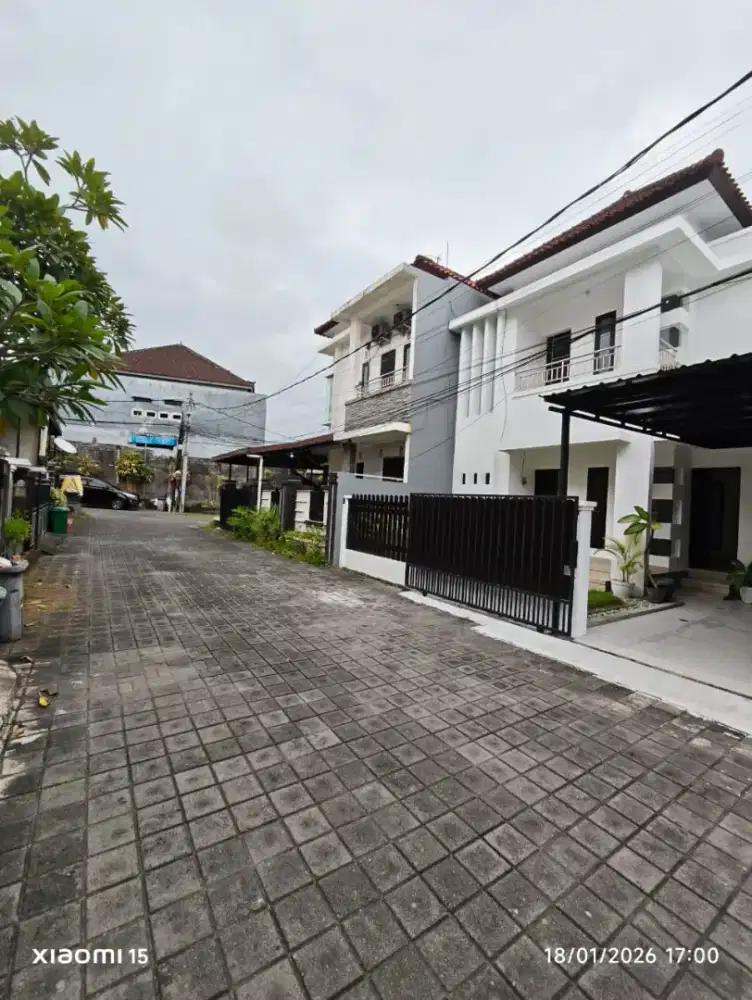 Rumah Minimalis Lingkungan nyaman Sekurity 24 Jam Dekat Seminyak