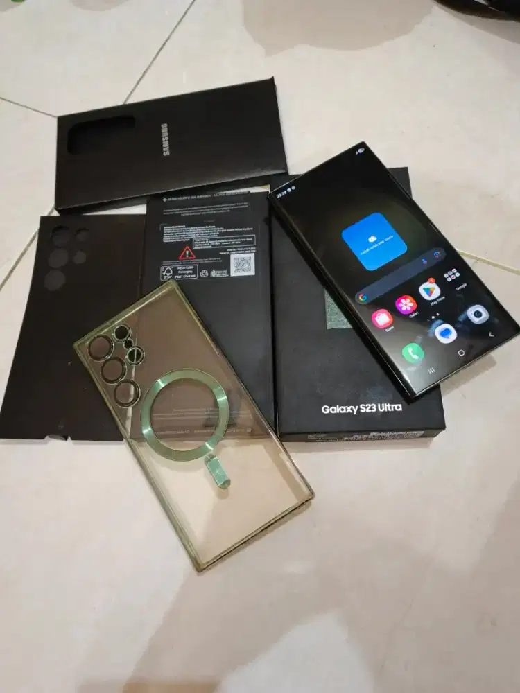 Samsung S23 ultra 12/256 Sein fullset mlusss like new josss