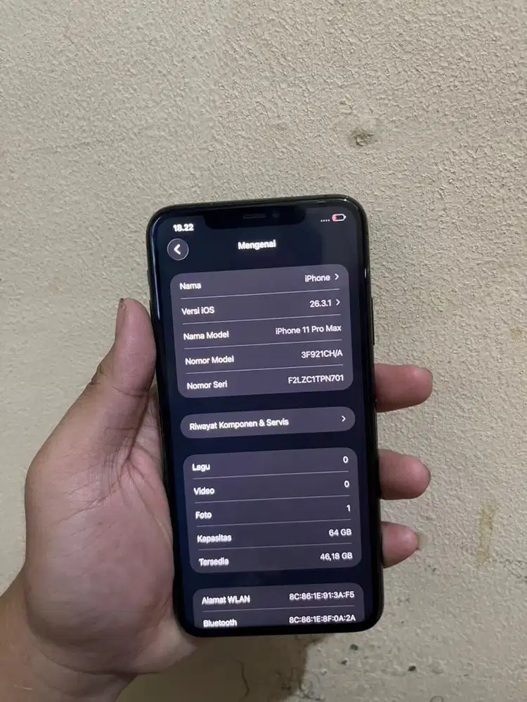 Iphone 11 pm 64 inter