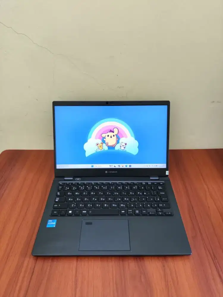 TOSHIBA CORE I5 GEN 11 FACE ID& FINGERPRINT ON ANTI LEMOT SIAP PAKAI