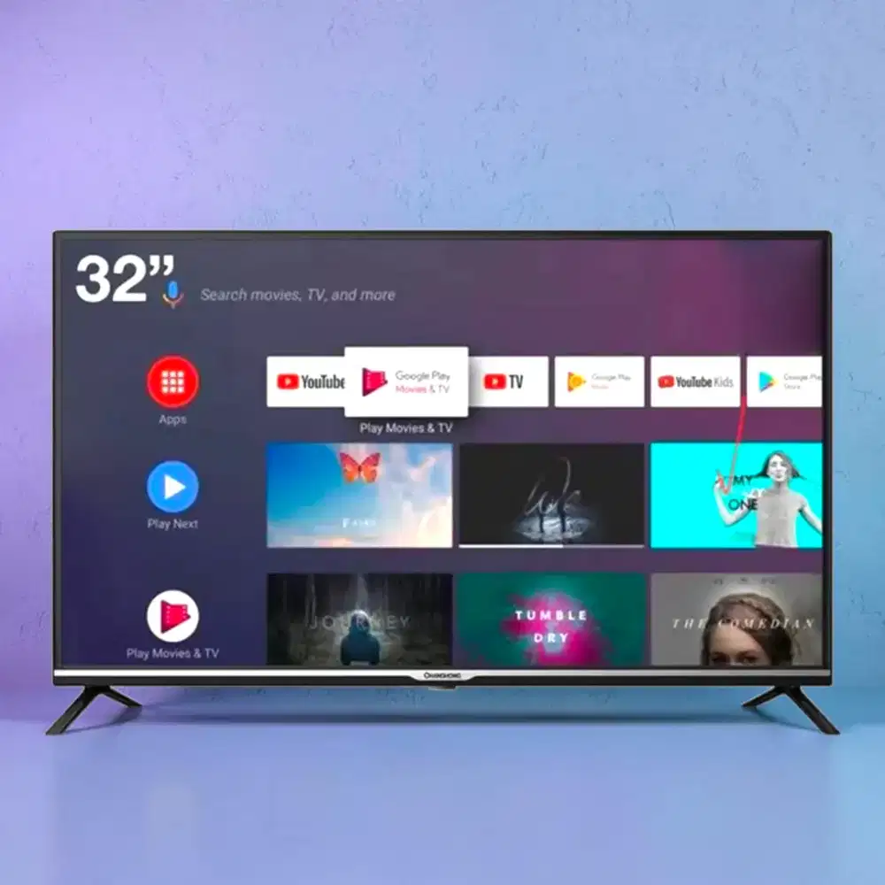 TV Changhong GoogleTV 32 inci - masih mulus seperti baru