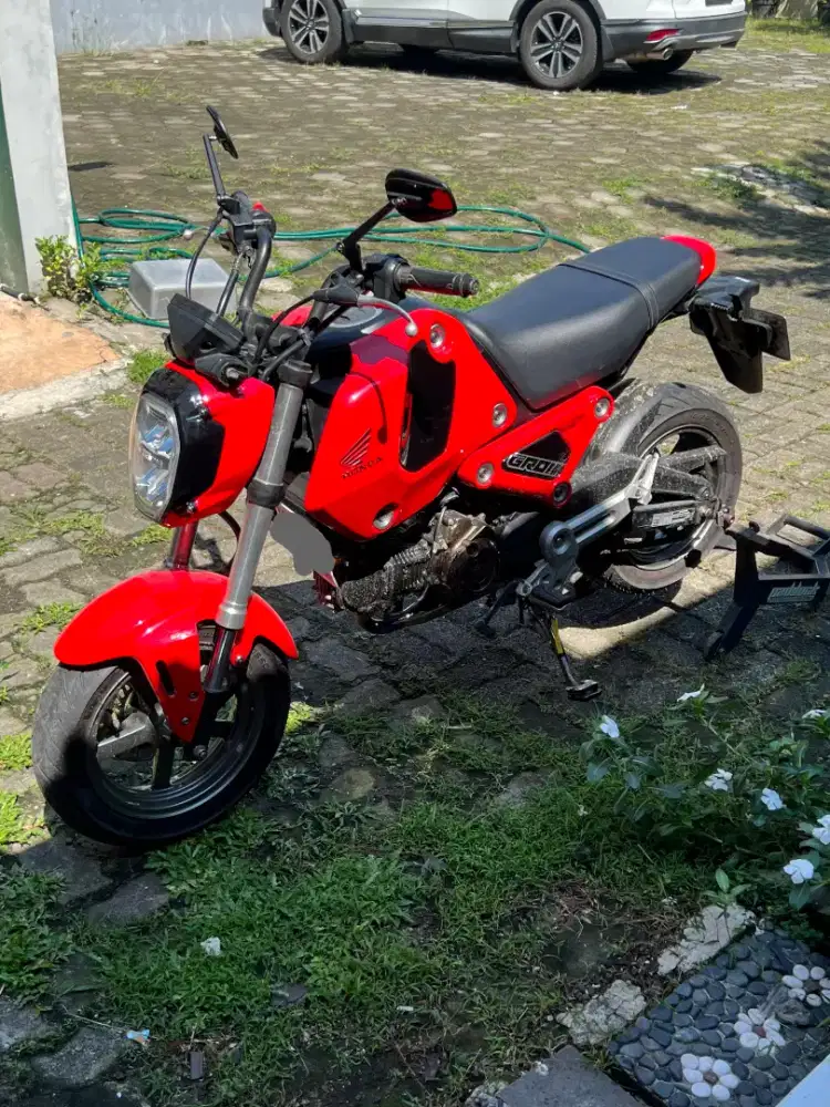 Honda msx grom z125 2021 stnk bpkb faktur n monkey 125 cc