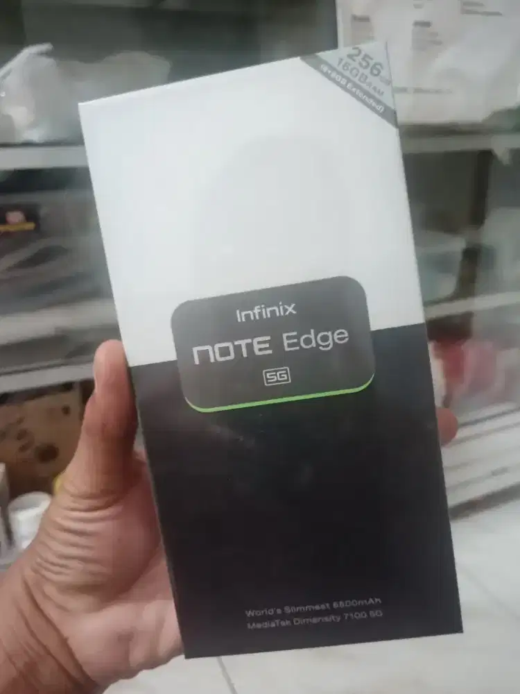 Infinix note edge 5g ram 8 /256 baru segel dus garansi resmi