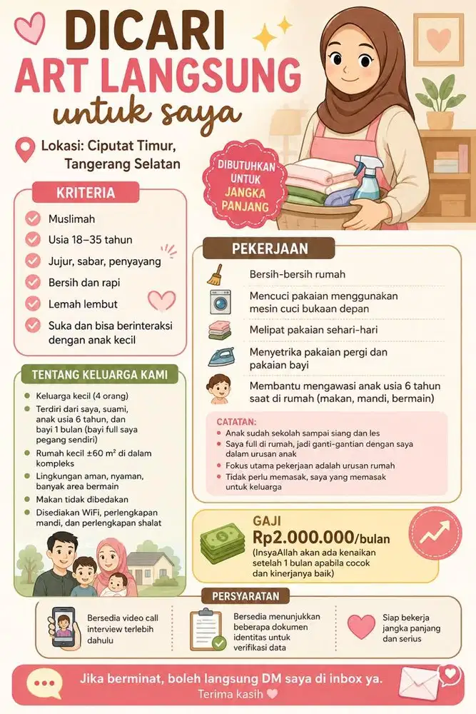 ART beberes dan momong