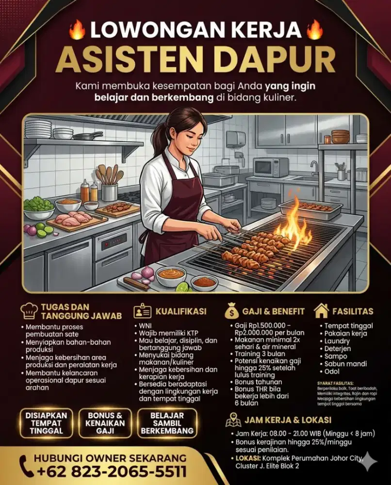 Lowongan Kerja Dapur
