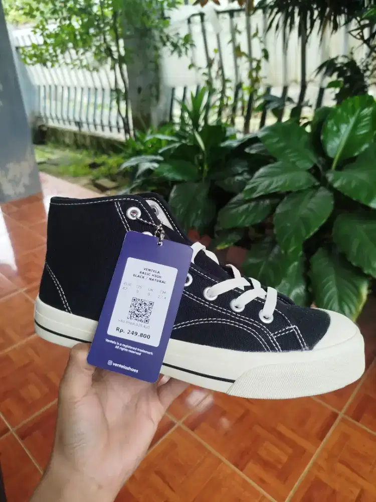 VENTELA BASIC HIGH BLACK / NATURAL