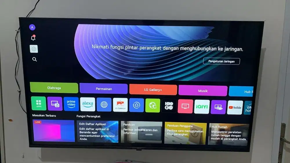 Smart TV 4K Merk LG 43 inch
