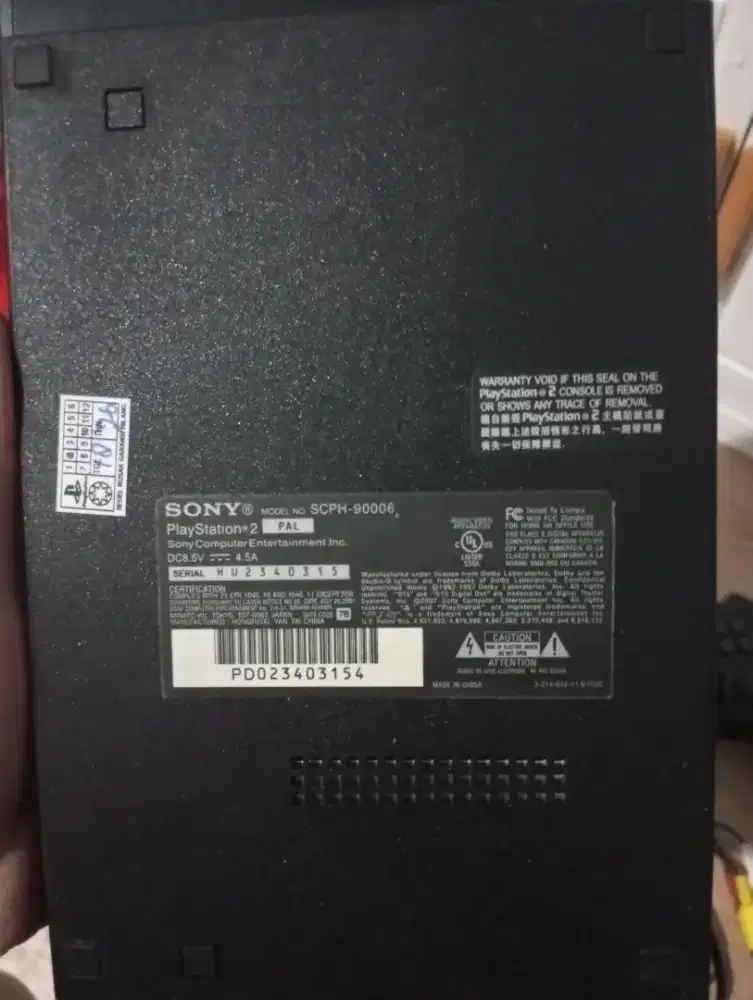 PS 2 Sony Lengkap siap pakai