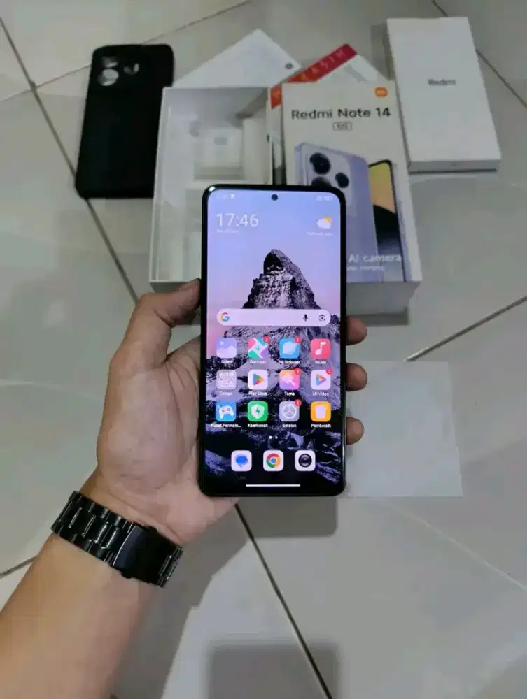 Redmi Note 14 5G hitam garansi resmi