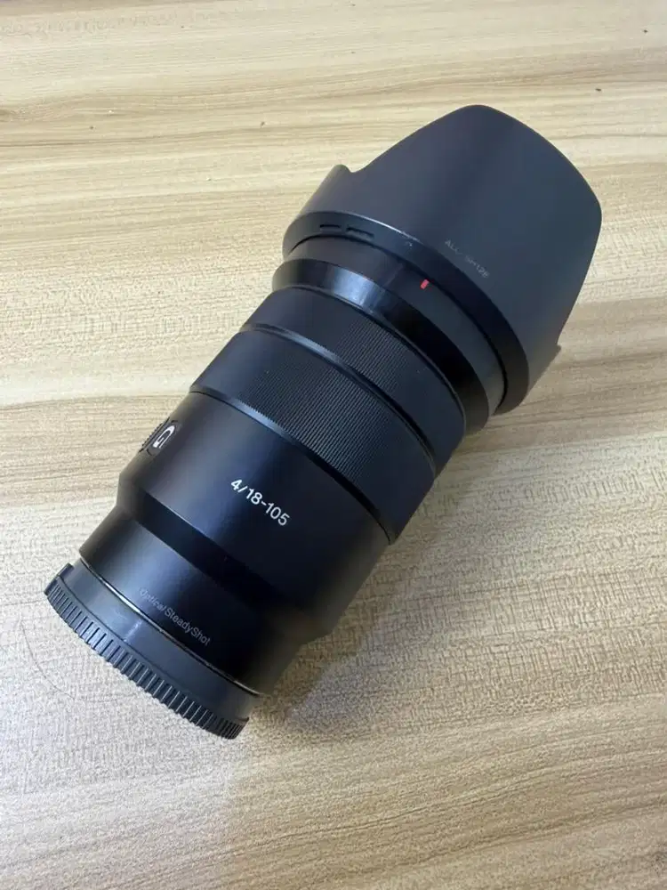 Lensa sony E PZ 18-105mm F4 G Oss Mulus