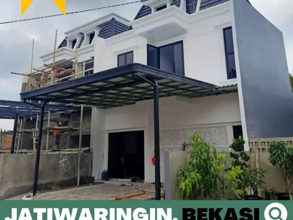 Rumah Baru dijual Murah, 2 Lantai Jatiwaringin, Bekasi Dekat LRT Jatibening