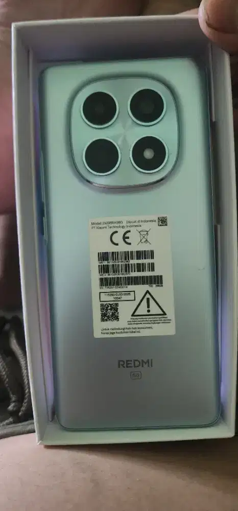Redmi note 15 5G jual masih baru gak jadi pakai jadi jual cepat