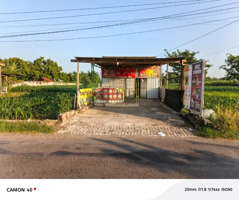 Dijual warung segera