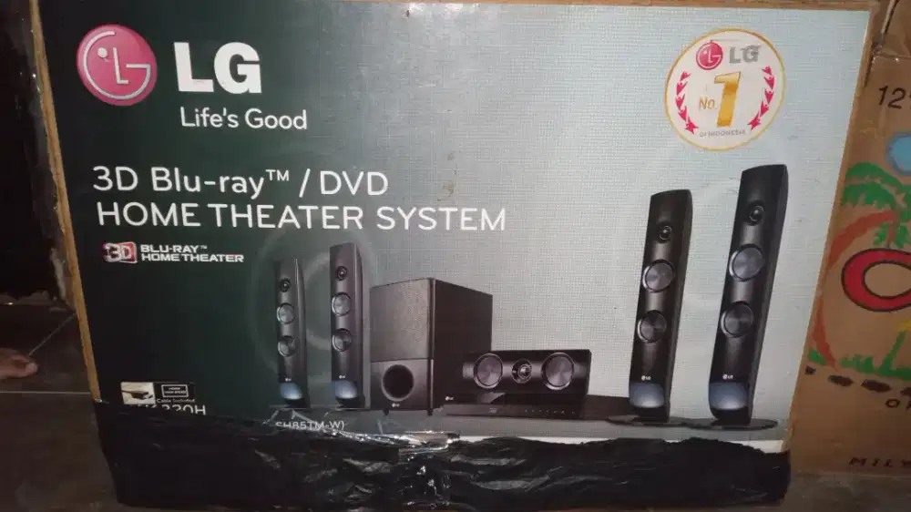 Jual Home Theater LG Blueray 3D( 3 Dimensi)