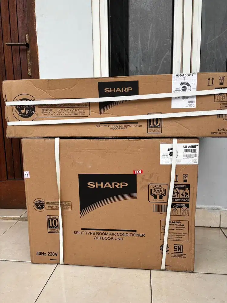Dijual murah kondisi baru dan tersegel, AC SHARP AU-A5BEY Split Type