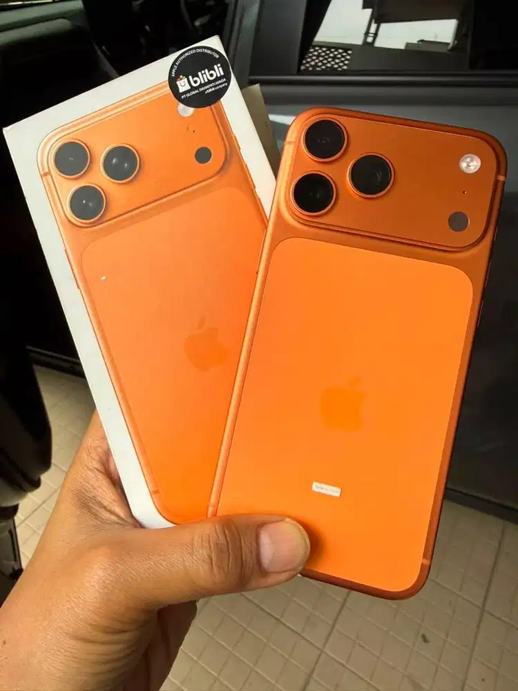 Iphone 17 promax 256 ex Resmi orange
