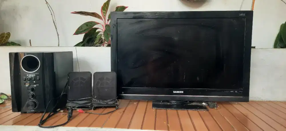TV Sanken 21 inch mati total