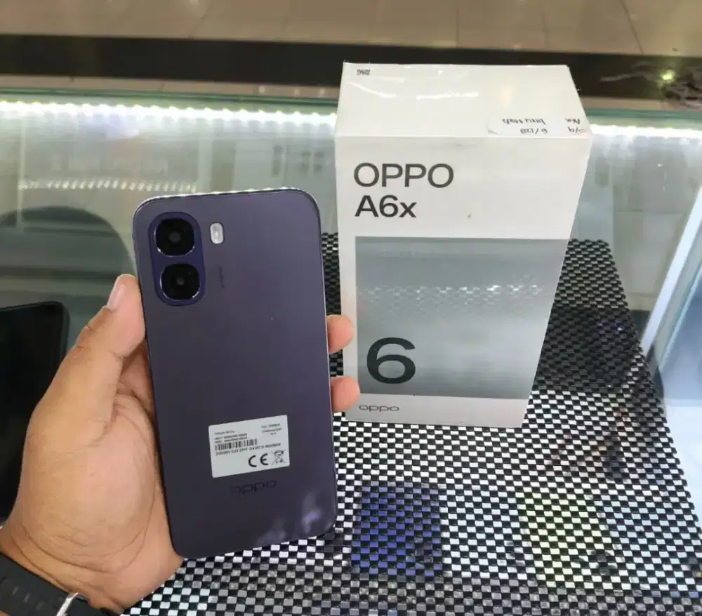 Oppo A6x new garansi resmi original