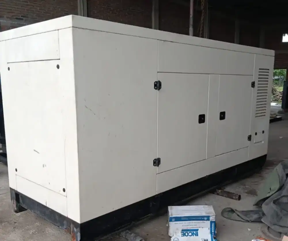 JUAL GENSET SILENT MITSUBISHI 100 KVA ISTIMEWA