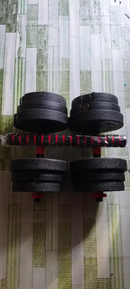 Dumbell 20 KG Bisa Bongkar Pasang