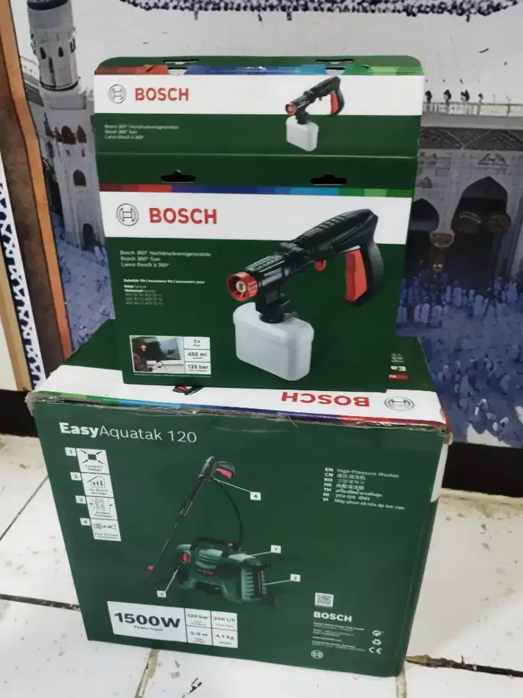jet cleaner bosch 120bar