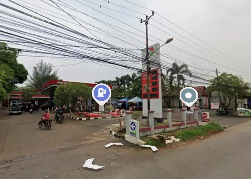 Jual Cepat: SPBU Pertamina Berjalan di Jalan Raya Setu Bekasi