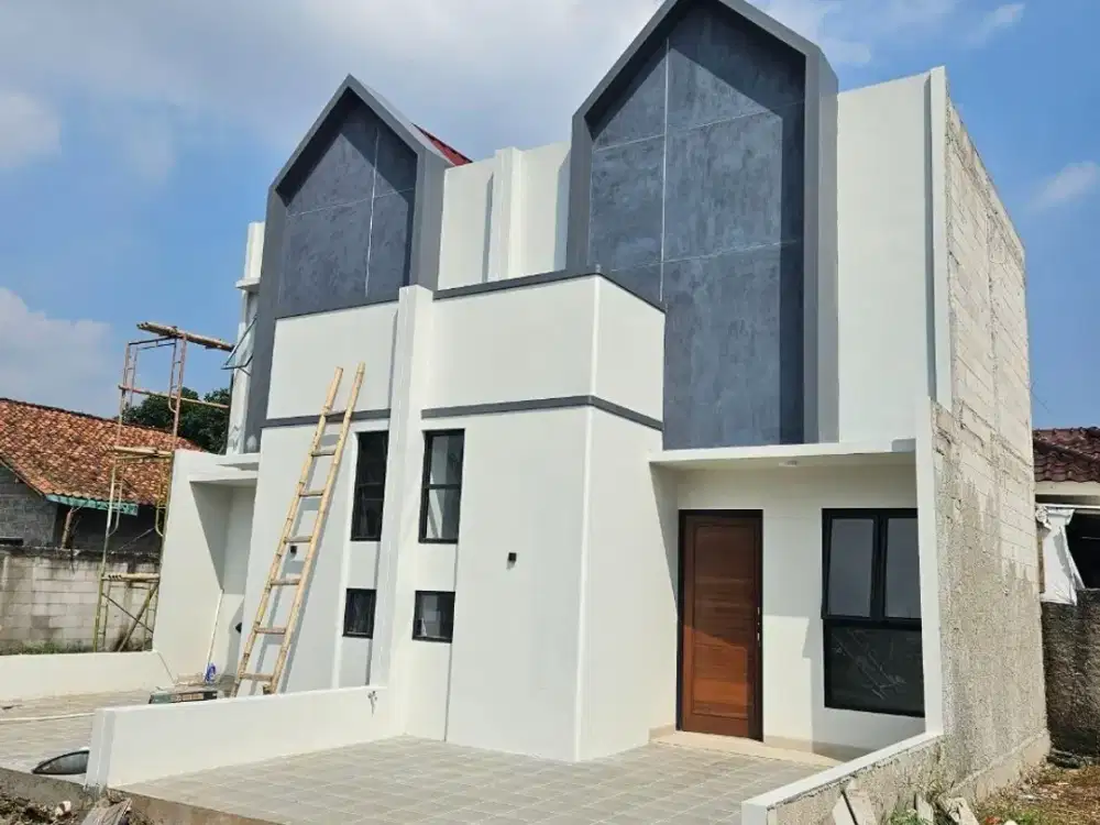 Rumah Modern Mezanine Dekat Stasiun Pondok Rajeg