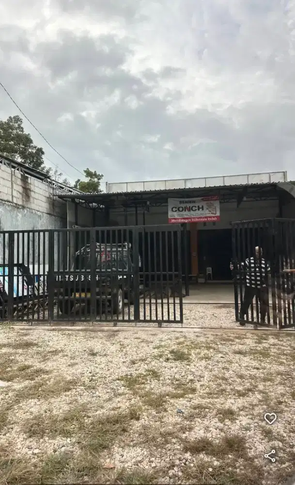 Dijual cepat Ruko 2 pintu 1 lt 1.3m nego