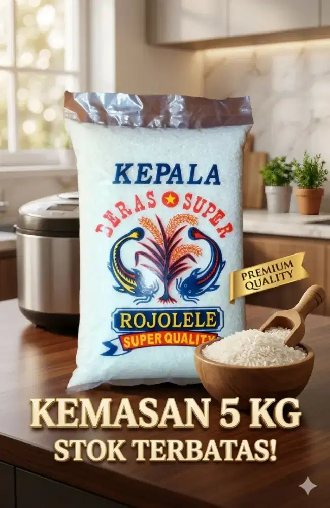 Beras Super Rojolele Solo 5 Kg