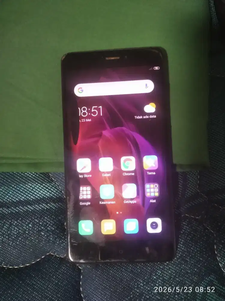 Redmi note 4 kondisi minus tompel