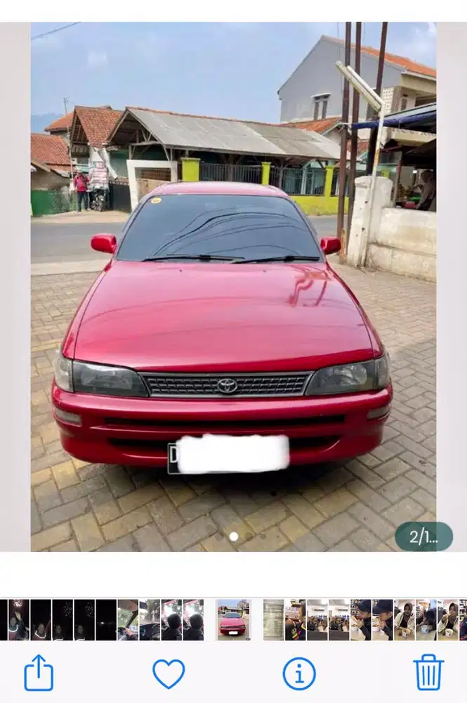 Toyota Corolla 1995 Bensin
