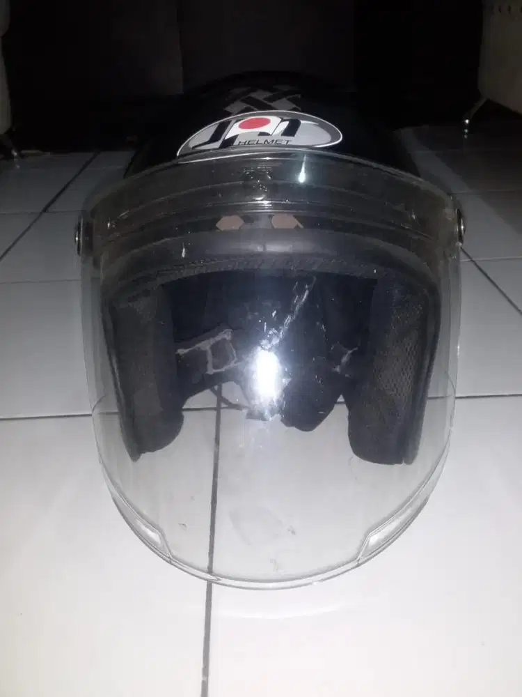 Helm JPN Bogo Visor Bening