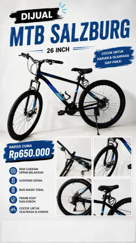 Sepeda MTB Size 26 - Kondisi Bagus