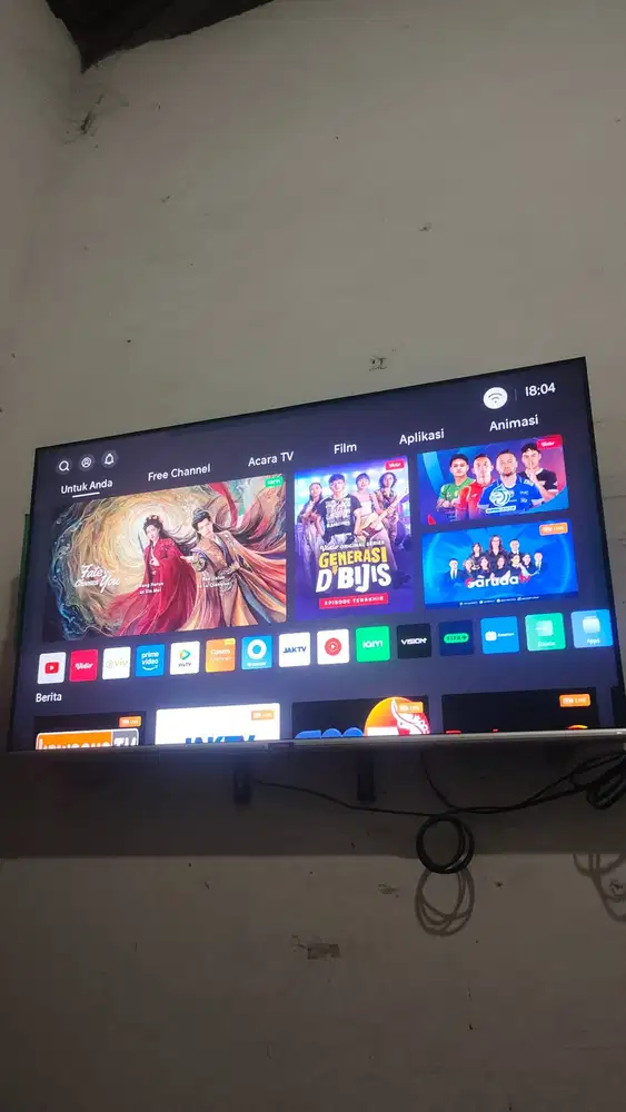 Merek LED smart TV cocca 42 inc