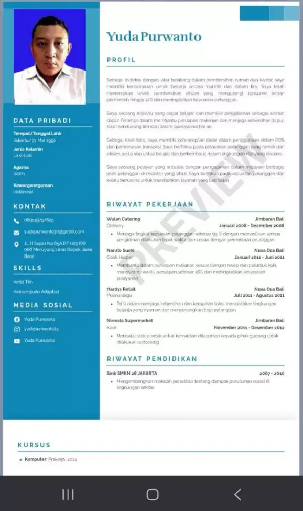Mencari Pekerjaan Apa Saja