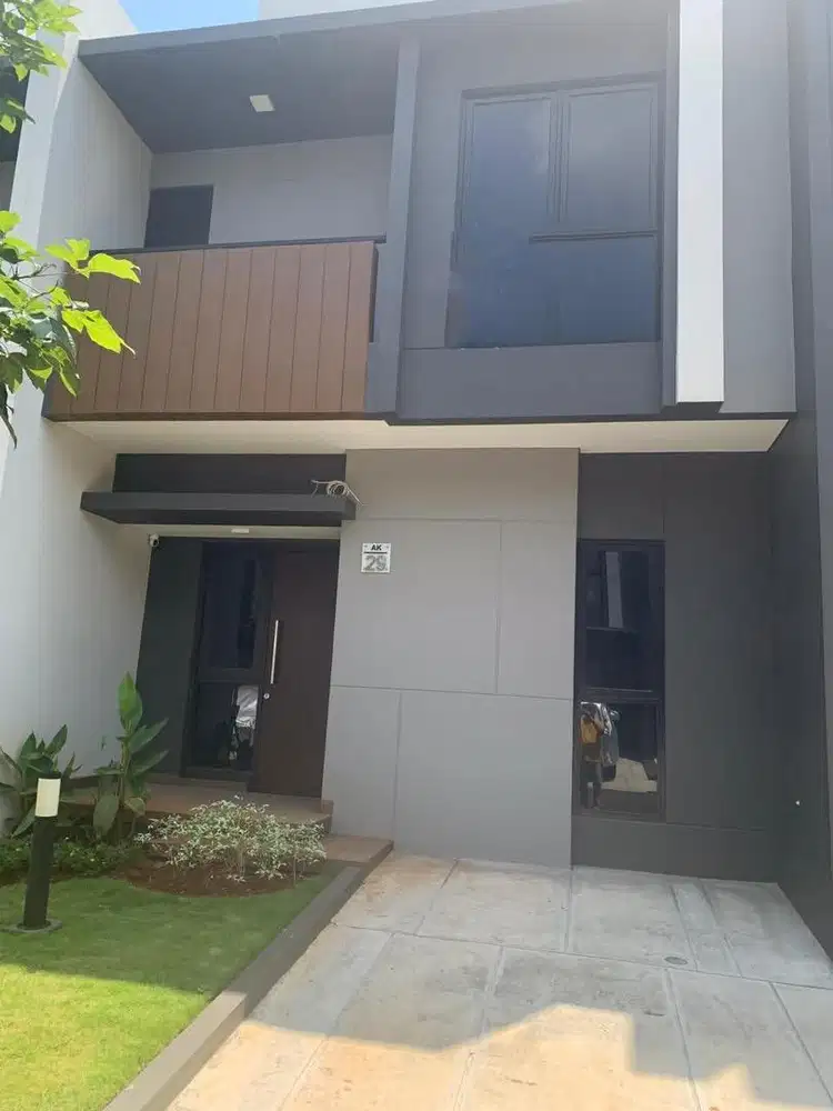 Rumah baru, AC 4 unit dekat Harapan Indah Bekasi