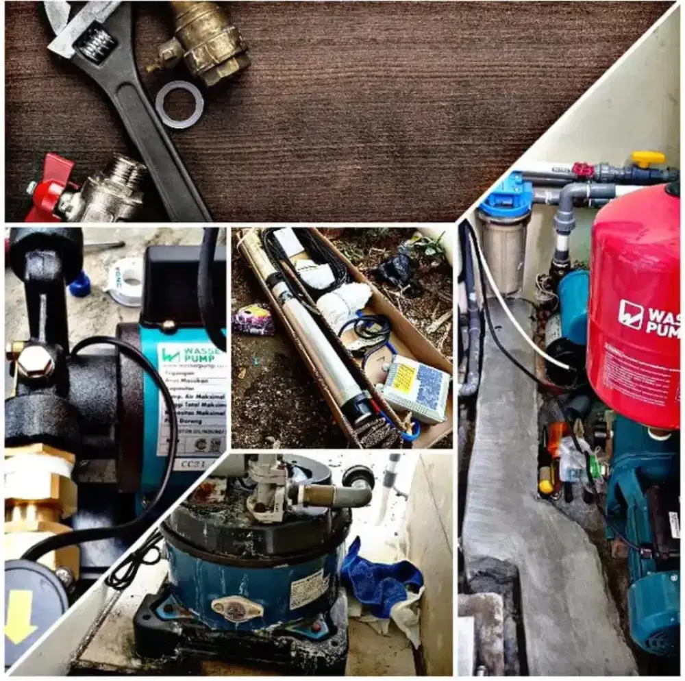 SERVICE PANGGILAN POMPA AIR { JETPUMP DAN SUBMERSIBEL }