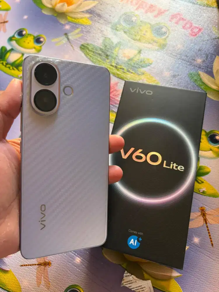 VIVO V60 LITE 4G 8/256 GB FULLSET MASIH ADA GARANSI SAMPE DESEMBER