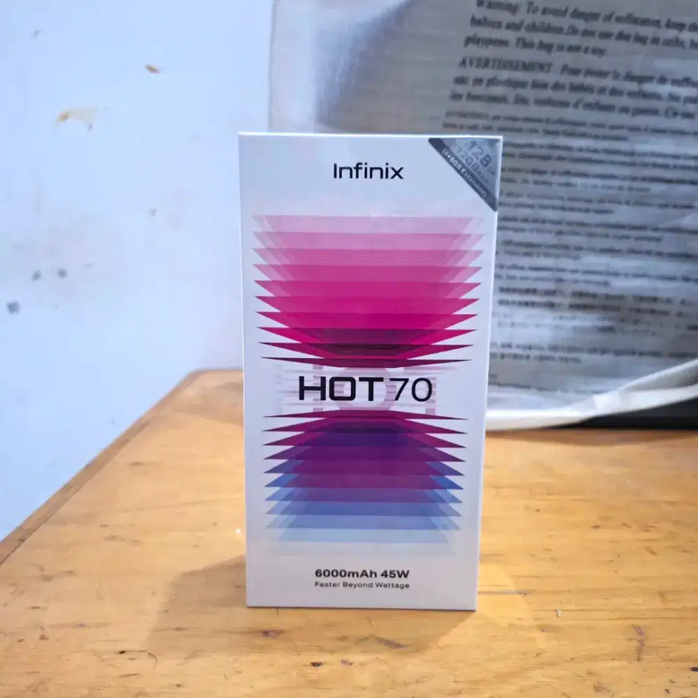 Infinix Hot 70 6/128GB - Baru Segel