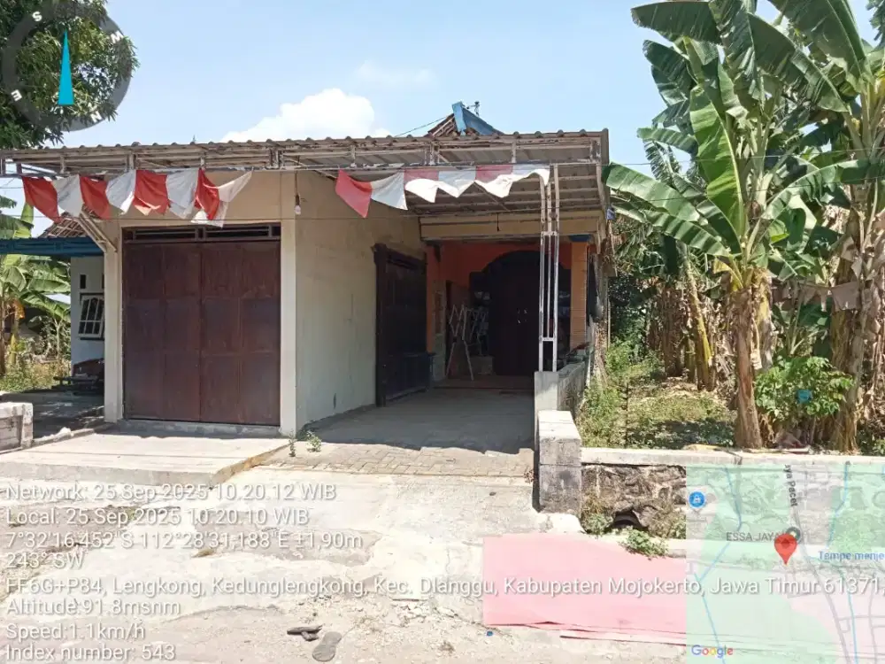 Rumah dan sawah dijual cepat BU