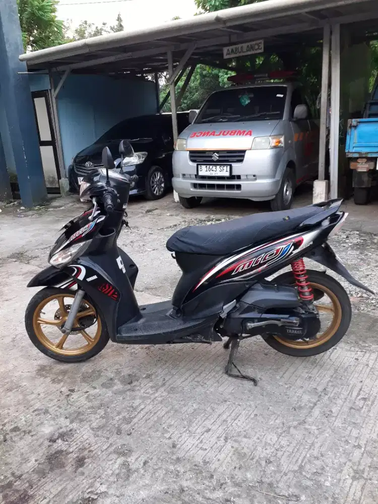 Mio J F1 2013 mesin cvt bodi ok dikcf lenteng bs TT Unit lain