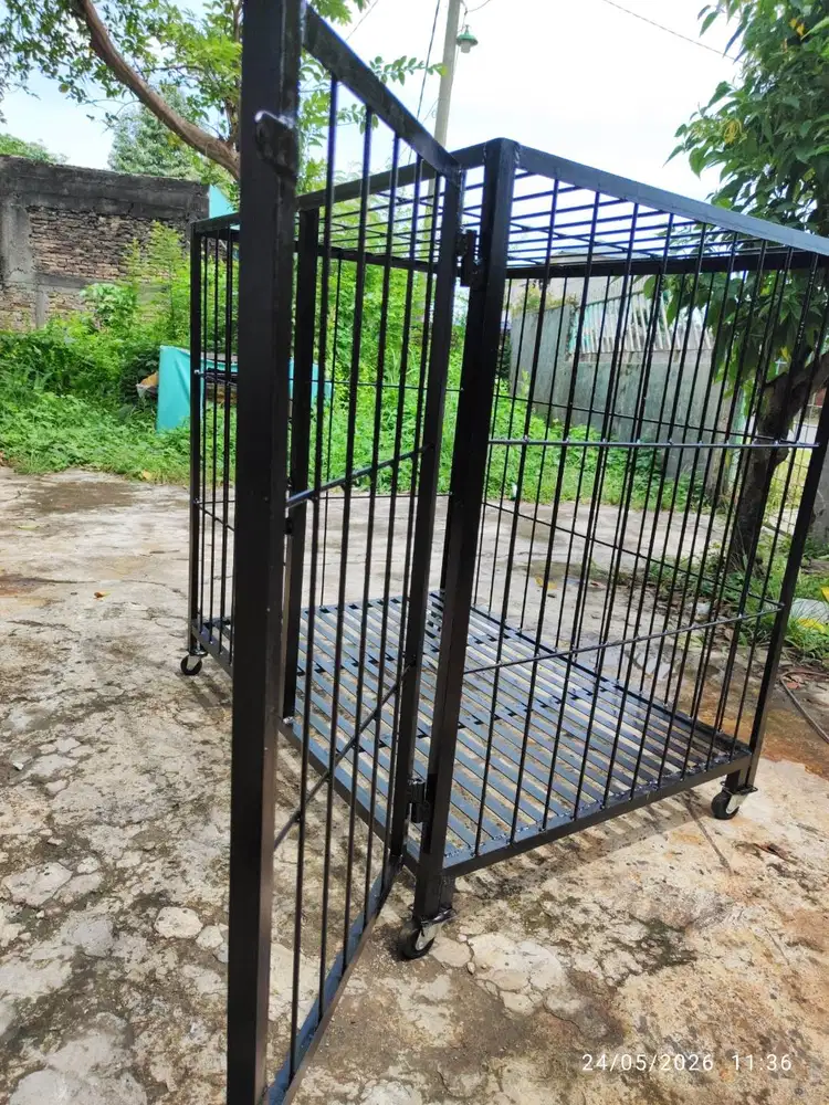 Kandang anjing ras Besar