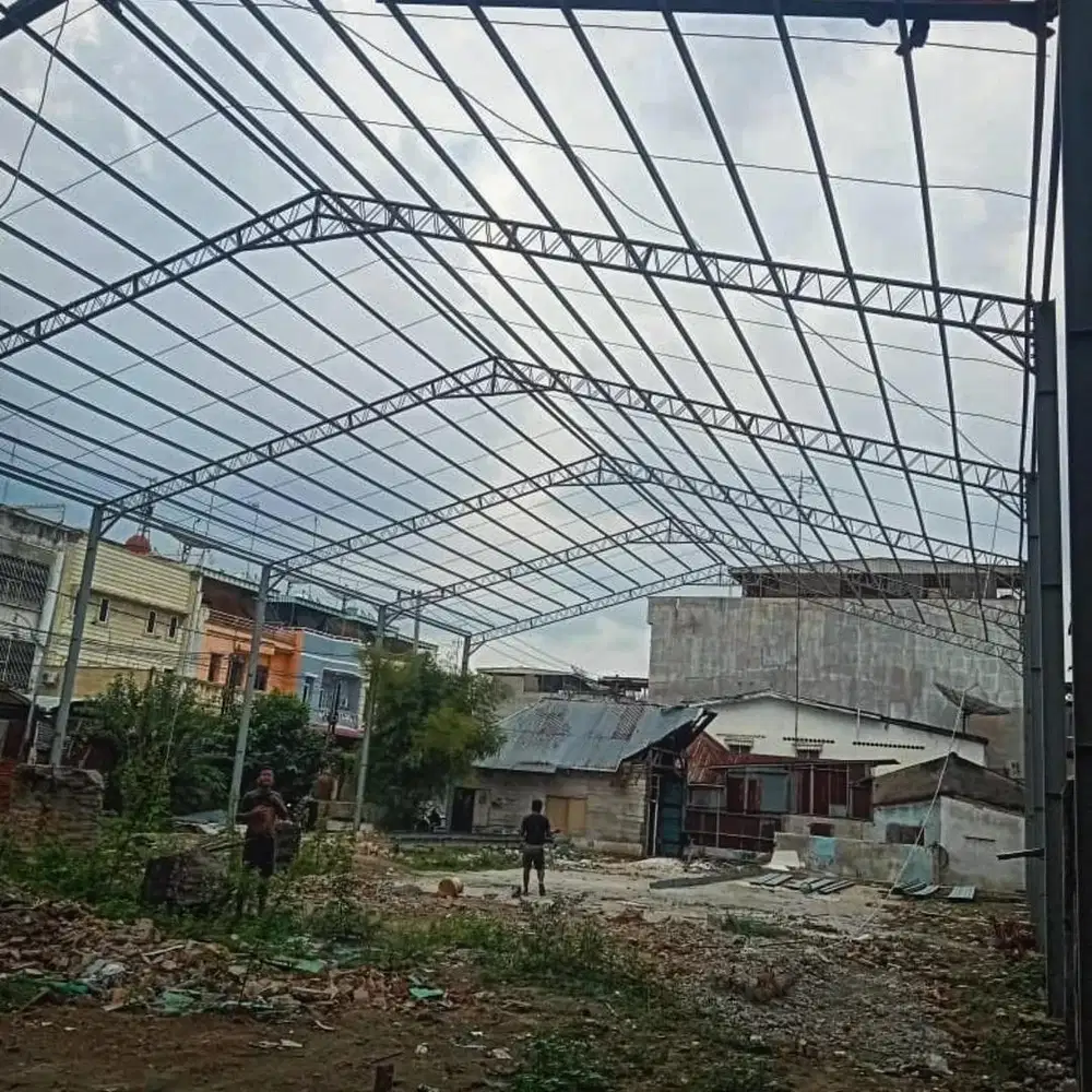 Kanopi gudang kafe dll